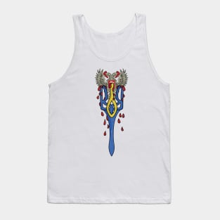 Ukrainian Trident Coat of Arms to Support Ukraine Tank Top